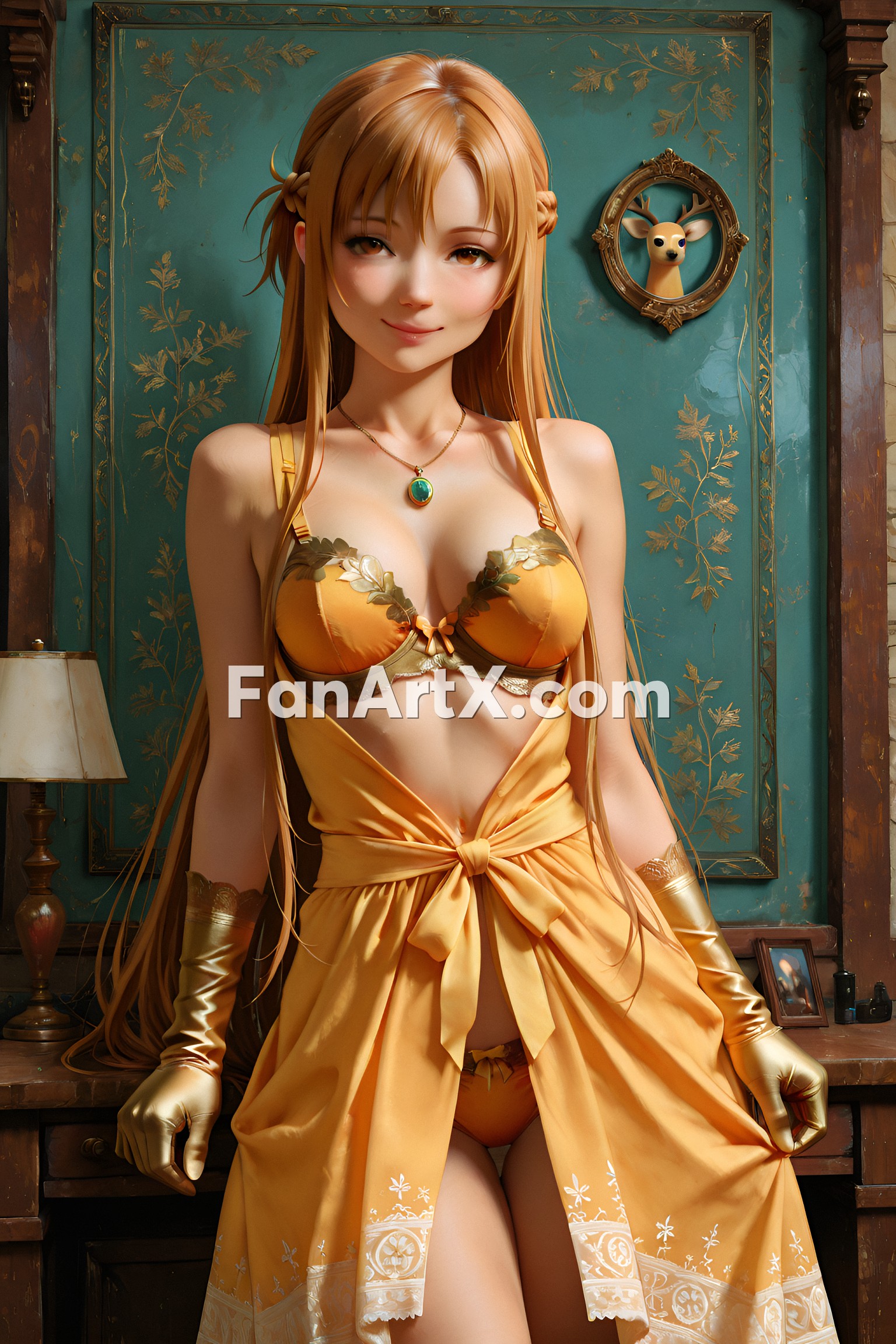 Sao Asuna Yuuki Fanart - Sword Art Online character 9586374